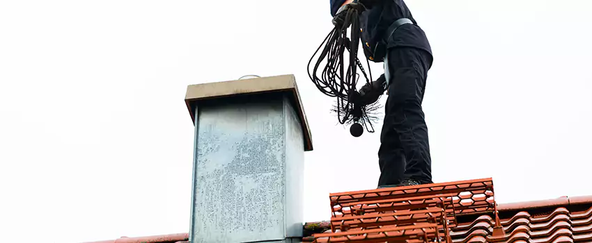 Chimney Brush Cleaning in Melville, New York