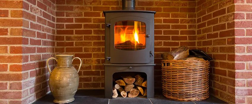 Metal Firebox Installation For Fireplace in Melville, New York
