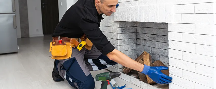 Fireplace Damaged Damper Frame Repair Services in Melville, New York